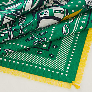 エルメス Astrologie バンダナ アストロロジー ツイレーヌ 23AW Hermès Navy Astrologie Silk Twill Scarf - Vintage Lux